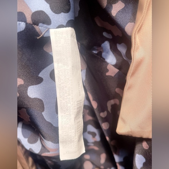 Zara day 2 nite trend camel lined silky feel modal 2 pcket lightweight jacket XS - Picture 5 of 5